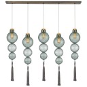 Heathfield Lighting - Medina Linear 5 Chandelier